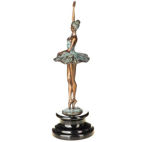 Figuur - Bronzefigur Ballerina 30cm - Brons, Marmer, Antiek en Kunst, Curiosa en Brocante