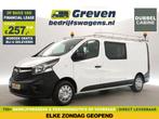 Opel Vivaro 1.6 CDTI L2H1 DC 6 Pers Airco LED Trekh €257pm, Wit, Nieuw, Opel, Handgeschakeld