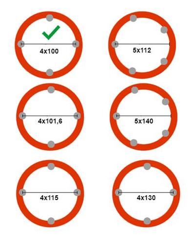 Meesterschap Dicteren slagader ≥ Compleet wiel - 5.70/5.00-8 band + velg - opel steek: — Aanhangwagen-onderdelen  — Marktplaats
