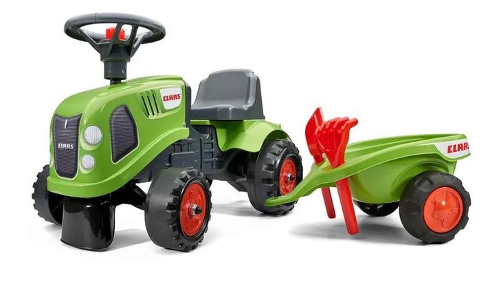 Falk Baby Claas Ride-On - Jongens - Groen - Tractor, Kinderen en Baby's, Speelgoed | Buiten | Voertuigen en Loopfietsen, Nieuw