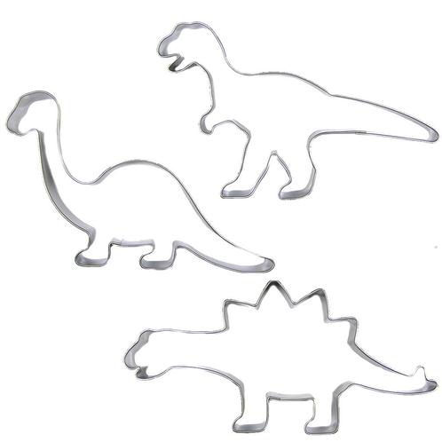 BrandNewCake Uitsteker Set Dinosaurus 3st., Hobby en Vrije tijd, Taarten en Cupcakes maken, Nieuw, Verzenden