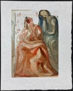 Salvador Dali (1904-1989) - Dante Re-awakes - on Japon Nacré, Antiek en Kunst