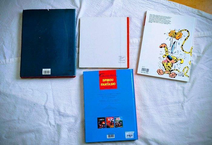 Spirou et Fantasio - 4x C + jaquette - EO/Fac-similé - 4, Boeken, Stripboeken