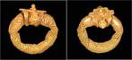 India goud hair ring Gupta Period, Gujarat goud, Verzenden