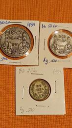 Bulgarije. Boris III. Set of 3 coins: 20, 50, 100 Leva