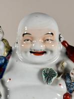 Figuur - Large buddha with children - Porselein - China, Antiek en Kunst