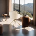 Lona fluwelen draaistoel met dikke vulling - creme/goud, per, Huis en Inrichting, Verzenden, Nieuw