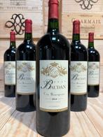 2014 Château Baudan - Haut-Médoc Cru Bourgeois - 6 Magnums, Verzamelen, Nieuw