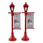 Kerstdorp accessoire | Lemax | North Pole Lamppost | Santa’s, Diversen, Kerst, Verzenden, Nieuw