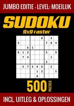 9789403729480 Sudoku Moeilijk - Jumbo Editie - 500 Puzzel..., Nieuw, Verzenden, Puzzelboek Shop