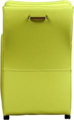 Felgroene leren landelijke eetkamerfauteuil - Toledo Leer Li, Huis en Inrichting, Stoelen, Overige kleuren, Nieuw, Leer, Ophalen of Verzenden