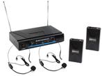 Qtx Sound VN2 Draadloos Headset Microfoon Systeem VHF 173.8, Nieuw, Verzenden