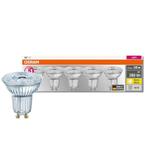 5 stuks Osram LED GU10 4.3W/827 36º 350lm niet dimbaar Ø5c, Ophalen of Verzenden, Nieuw