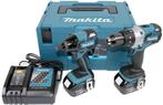 Makita DLX2040TJ 18V accu schroef boormachine /, Doe-het-zelf en Verbouw, Gereedschap | Boormachines, Nieuw, Ophalen of Verzenden