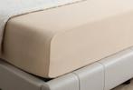2dekans | Jersey Fitted Sheets - Taupe - 180x200-220 cm -, Huis en Inrichting, Slaapkamer | Beddengoed, Ophalen of Verzenden, Zo goed als nieuw