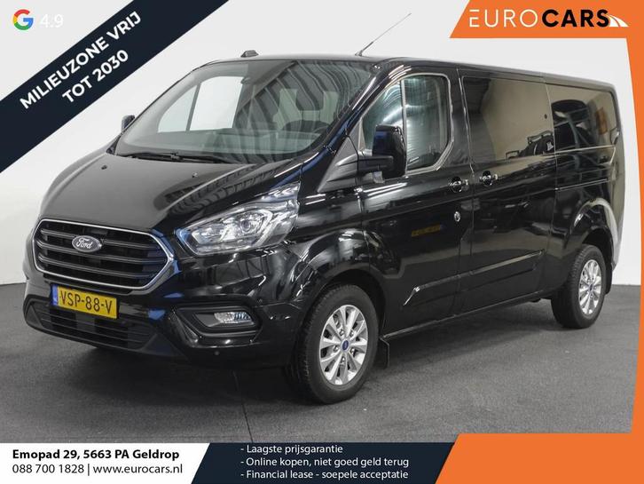 Ford Transit Custom | Zakelijke Lease v.a. €648.68 pm, Auto's, Bestelauto's, Lease, Automaat, Diesel, Zwart, Ford, Financial lease