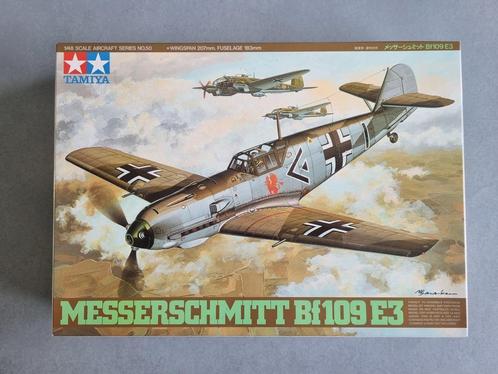 Tamiya 61050 Messerschmitt Bf109 E3 1:48, Hobby en Vrije tijd, Modelbouw | Vliegtuigen en Helikopters, Verzenden