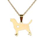 Fako Bijoux® - Ketting Met Hanger - Stainless Steel - RVS -, Sieraden, Tassen en Uiterlijk, Verzenden, Nieuw
