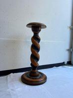 Plantentafel - Elegante Donkerhouten Gedraaide Twist