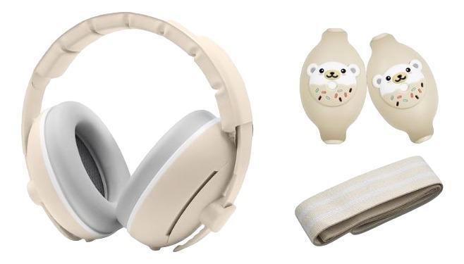 Youha Beige 0-4 jaar 2-in-1 Gehoorbeschermer YH-Gbeige, Kinderen en Baby's, Overige Kinderen en Baby's, Nieuw, Verzenden