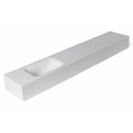 Fontein Luca Sanitair Lea 120x22x12 cm Solid Surface Links, Doe-het-zelf en Verbouw, Sanitair, Ophalen of Verzenden, Nieuw, Overige typen