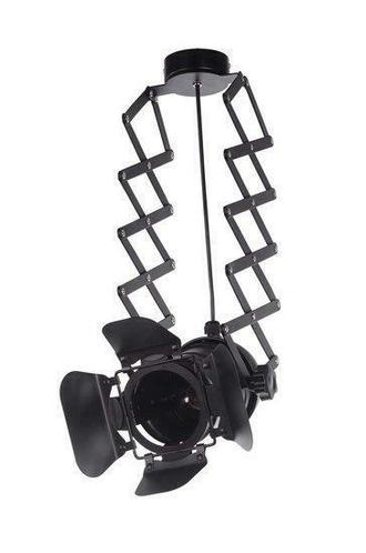 Vintage Industriële Scissors Hanglamp Zwart