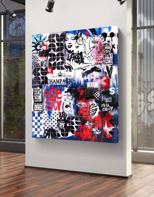 LACRISS (1990) - Best Graffiti Urban + XL, Antiek en Kunst, Kunst | Schilderijen | Modern