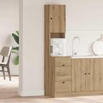 vidaXL Keukenkast met lade met plank met opslag met de deur, Huis en Inrichting, Keuken | Keukenelementen, Verzenden, Nieuw, Bruin