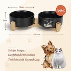 Nobleza - Keramische hondenbak, kattenbak, 2 x 500 ml, voede, Verzenden, Zo goed als nieuw