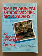 Railplannen voor modelspoorders - 40 uitgewerkte ontwerpen, Hobby en Vrije tijd, Modeltreinen | H0, Ophalen of Verzenden, Gebruikt