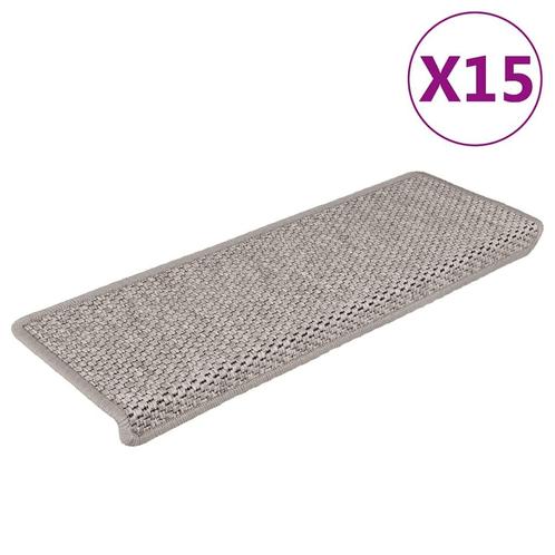 Trapmatten Zilver 65cm - Retourdeal - Veiligheid & Stijl!, Huis en Inrichting, Stoffering | Vloerbedekking, Grijs, Nieuw, Tapijt