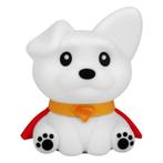DC Comics Squishy Glo Silicon Light Superman Krypto 17 cm, Verzenden, Zo goed als nieuw