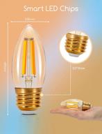 Aigostar LED Gloeilamp - Dimbaar - 4,5W - E27 - 4 Stuks, Verzenden, Nieuw