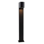Moderne buitenlamp zwart, Corina, IP54, Ophalen of Verzenden, Nieuw, Aluminium, Staande lamp