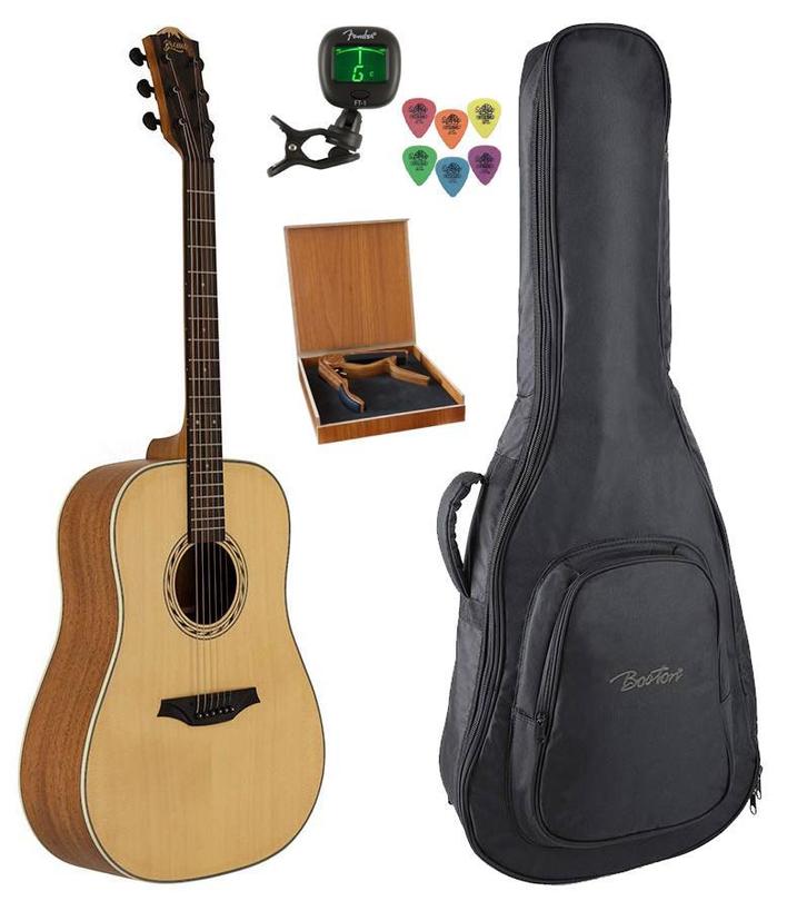 Bromo BAA1 Western Starter Pack | Music Department, Muziek en Instrumenten, Snaarinstrumenten | Gitaren | Akoestisch, Western- of Steelstringgitaar