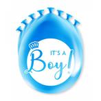 Ballonnen ItS A Boy 30cm 8st, Verzenden, Nieuw