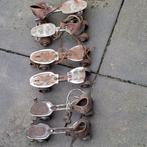 Antieke rolschaatsen - Authentieke rolschaatsen met sleutel, Antiek en Kunst, Curiosa en Brocante