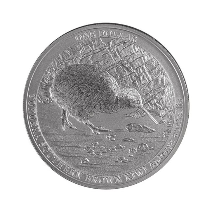Zilveren Kiwi munt 2023 specimen 1 troy ounce, Postzegels en Munten, Edelmetalen en Baren, Verzenden