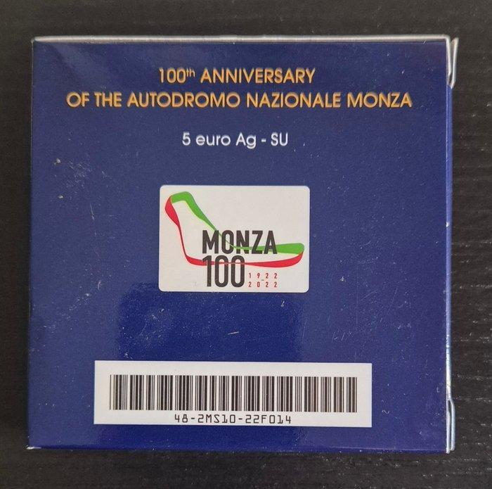 Italië. 5 Euro 2022 Monza (Zonder Minimumprijs), Postzegels en Munten, Munten | Europa | Euromunten