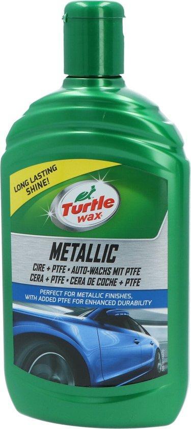 Turtle Wax Metallic Car Wax + PTFE - Autowas Autowax, Auto diversen, Auto-accessoires, Zo goed als nieuw, Ophalen of Verzenden