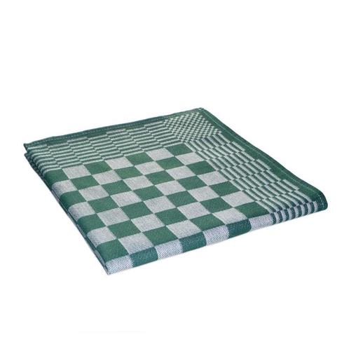 Blokdoeken Theedoeken Groen en Wit Geblokt 65x65cm 100% kato, Huis en Inrichting, Keuken | Textiel, Theedoek of Handdoek, Overige kleuren