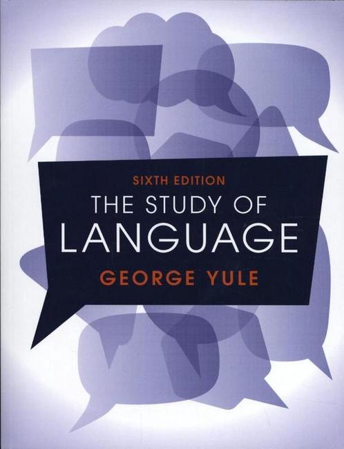 The Study of Language 9781316606759 George Yule, Boeken, Overige Boeken, Gelezen, Verzenden