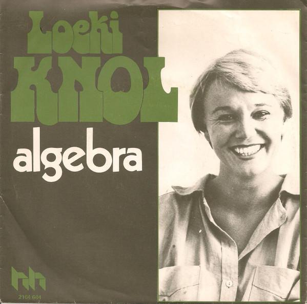 vinyl single 7 inch - Loeki Knol - Algebra, Cd's en Dvd's, Vinyl Singles, Zo goed als nieuw, Verzenden