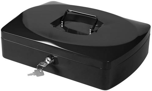 Q-CONNECT Q-CONNECT - geldkoffer - 325 x 235 x 85 mm - zwart, Zakelijke goederen, Partijgoederen en Retail | Verpakking en Verzending