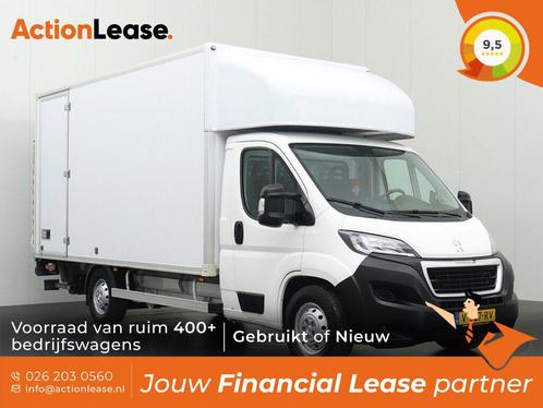 Peugeot Boxer Bakwagen L5 H1 2018 Diesel Handgeschakeld, Auto's, Peugeot, Dealer onderhouden, Lease, Zwart, Handgeschakeld, Financial lease