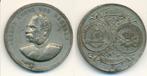 Zinnmedaille 1898 Sachsen: Albert, 1873-1902:, Postzegels en Munten, Penningen en Medailles, Verzenden