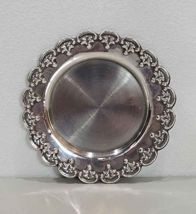 Portuguese silversmith - Presenteerblad - Zilveren schaal -, Antiek en Kunst, Antiek | Goud en Zilver