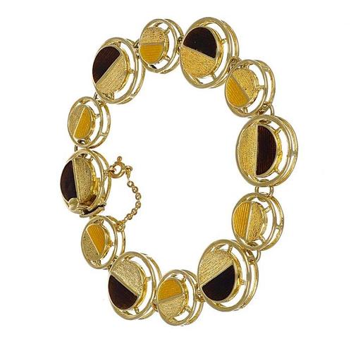 Armband - 18 karaat Geel goud, Sieraden, Tassen en Uiterlijk, Armbanden