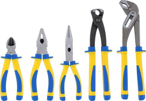 Kinzo Tangenset 5-delig, Doe-het-zelf en Verbouw, Gereedschap | Handgereedschap, Zo goed als nieuw, Ophalen of Verzenden