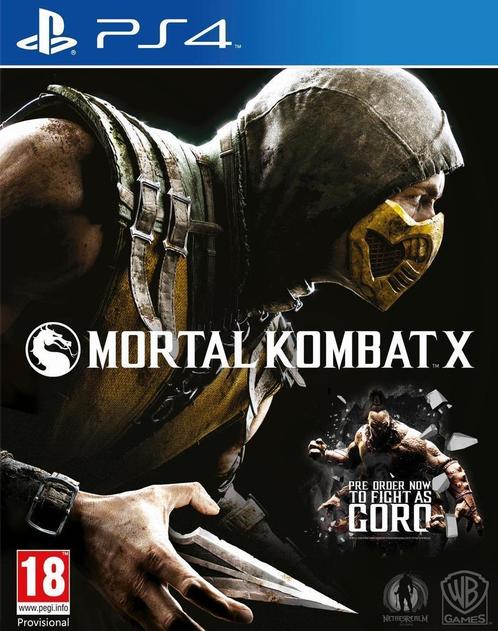 Mortal Kombat X PS4 Garantie & morgen in huis!, Spelcomputers en Games, Games | Sony PlayStation 4, 1 speler, Zo goed als nieuw